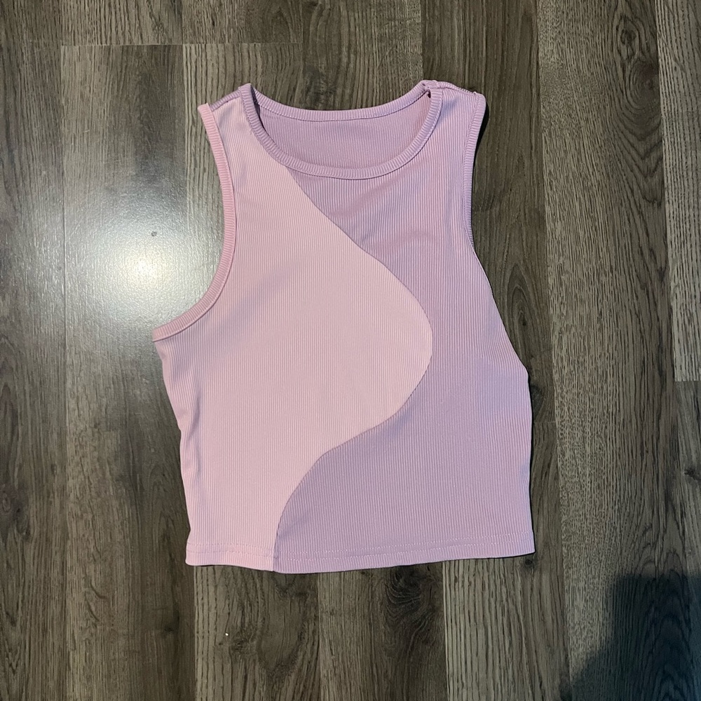 Purple and pink SHEIN tank top